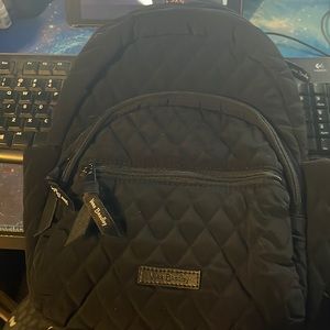 Black Vera Bradley book bag